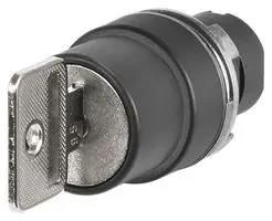 ACTUATOR, KEYLOCK SW, 29MM, 120DEG, IP65 46-290H.1000.7PD