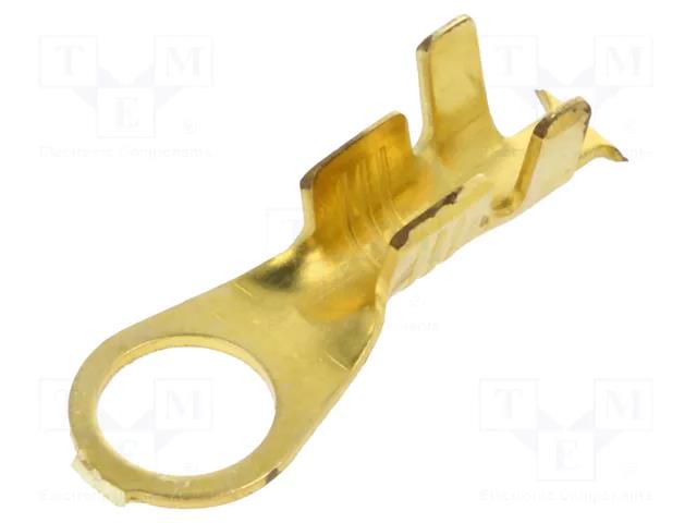 Tip: ring; M5; 1÷2.5mm2; crimped; for cable; non-insulated; brass BM GROUP BM92205