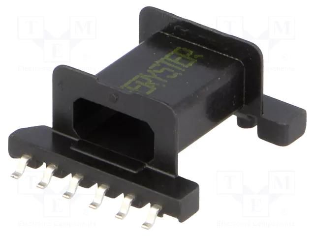Coil former: with pins; plastic; No.of term: 12; Poles number: 1 FERYSTER EFD25-K-12P-SMD