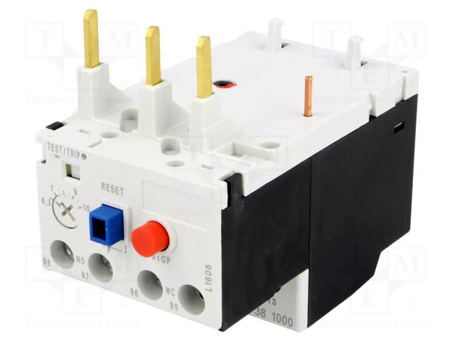 Thermal relay; Leads: screw terminals; 6.3÷10A; RF38 LOVATO ELECTRIC RF381000