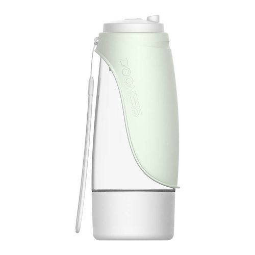 Dogness D10 438ml Travel Bottle + 2-in-1 Pet conteiner (light green), Dogness D10 Green