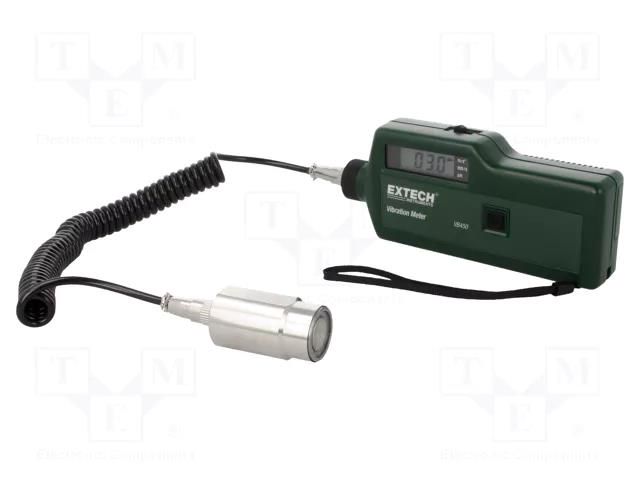 Vibrometer; 0,1÷199,9m/s2,0,1÷199,9mm/s; 0.01÷1.5kHz; Len: 0.2m EXTECH VB450