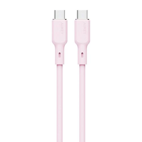 USB-C to USB-C Cable Aukey CB-SCC102, 100W, 1.8m (pink), Aukey CB-SCC102 Pink