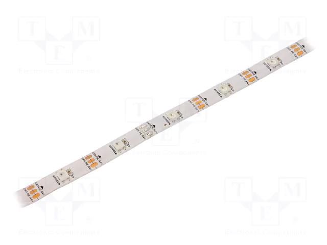 Programmable LED tape; RGB; 5050; LED/m: 30; 10mm; IP65; 140°; 9W/m WORLDSEMI HCAAA30WG