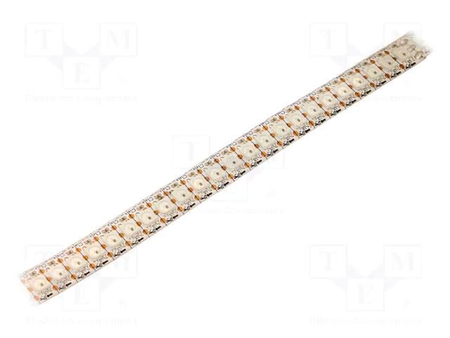 Programmable LED tape; RGB; 5050; LED/m: 144; 12mm; IP65; 140°; 5VDC WORLDSEMI HCAAA144WG