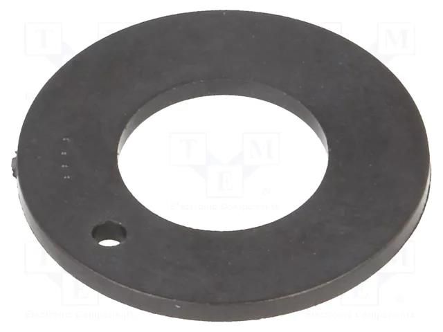 Bearing: thrust washer; Øout: 36mm; Øint: 20mm; iglidur® X; black IGUS XTM-2036-015