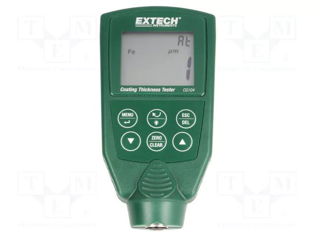 Tester: coating thickness; Range: 0÷2000um; 105x55x27mm; 80g EXTECH CG104