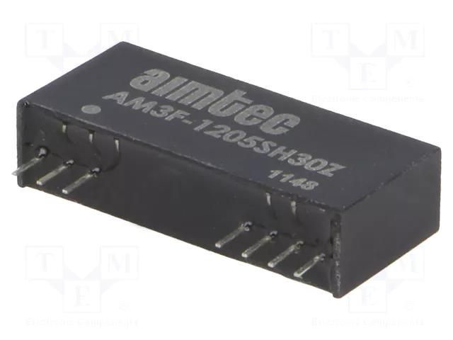 Converter: DC/DC; 3W; Uin: 10.8÷13.2VDC; Uout: 5VDC; Iout: 600mA AIMTEC AM3F-1205SH30Z