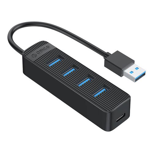 Orico TWU3 USB to 4x USB 3.0 Hub Adapter (black), Orico TWU3-4A-BK-EP-IP