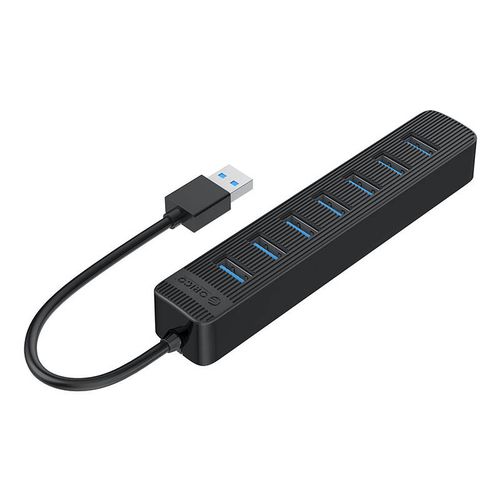 Orico TWU3 USB to 7x USB 3.0 Hub Adapter (black), Orico TWU3-7A-BK-EP-IP