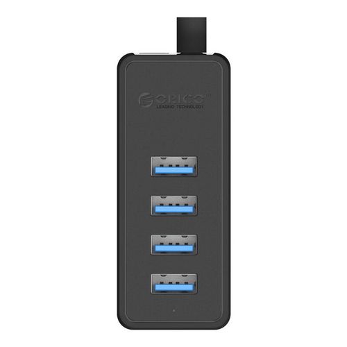 Orico W5P-030 USB to 4x USB 3.0 Hub Adapter (black), Orico W5P-U3-030-BK-EP-IP