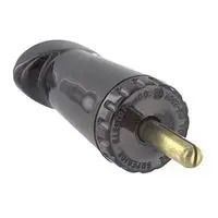 TEST PLUG, PIN-PLUG, 25A, BLACK PP25GB.