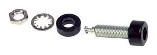 SOCKET, 4MM, BLACK, PK10 1581-0