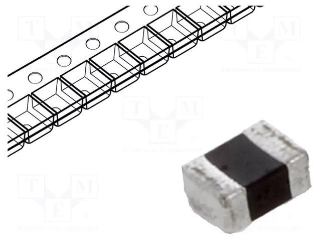 NTC thermistor; 100kΩ; SMD; 0603; 4100K; ±5%; 125mW; -40÷150°C VISHAY NTCS0603E3104JXT