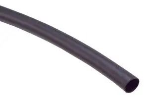 HEAT SHRINK TUBING, 0.5IN ID, PO, BLACK, PK10 6IN PIECES EPS300-1/2-6-BLACK-10 PCPKS