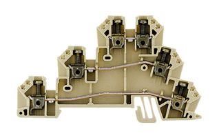 TERMINAL BLOCK, DIN RAIL, 6 POSITION, 26-12AWG 1784180000