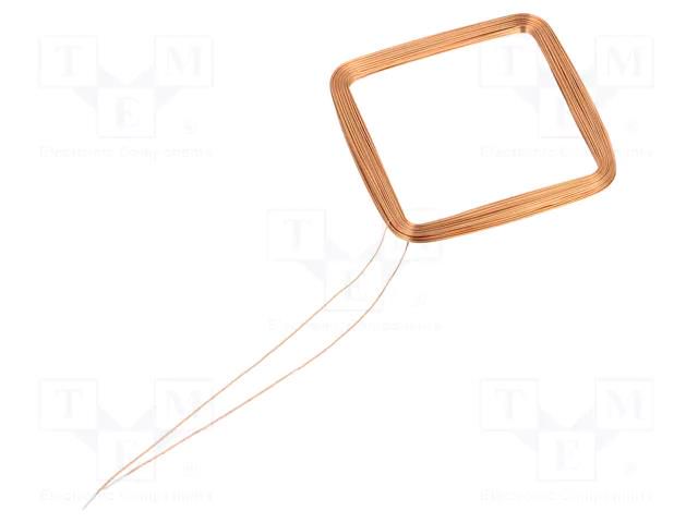 Antenna; RFID; 125kHz; Body dim: 33x33x1.5mm; 270uH SR PASSIVES CP-270UH-26-26-15