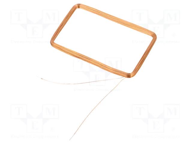Antenna; RFID; 125kHz; Body dim: 34x55x2.5mm; 1mH SR PASSIVES CP-1MH-34-56-25