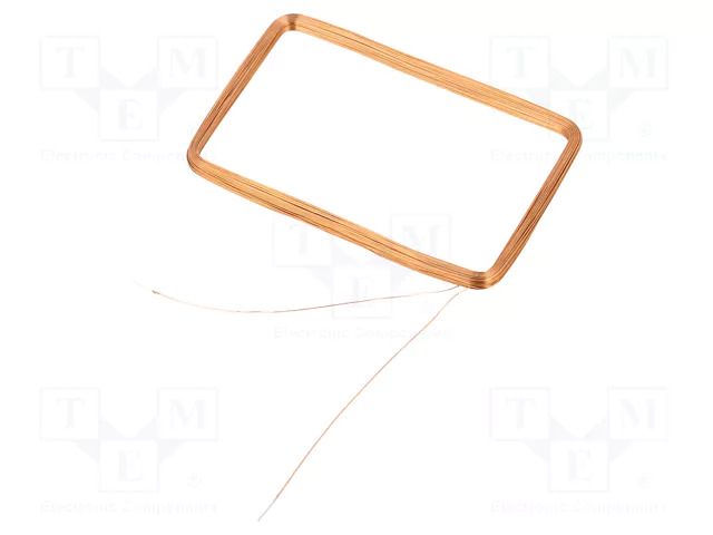 Antenna; RFID; 125kHz; Body dim: 34x55x2.5mm; 1mH SR PASSIVES CP-1MH-34-56-25