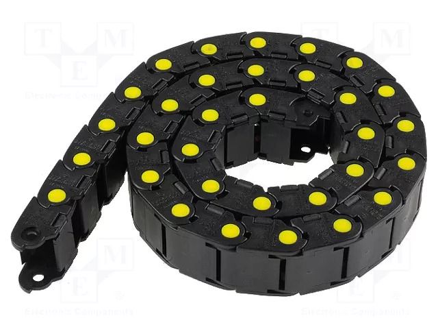 Cable chain; MEDIUM; Bend.rad: 40mm; L: 990mm; Int.height: 18mm BREVETTI SR300A025040