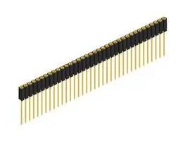 PCB RCPT, 36POS, 1ROW, 2.54MM, THT BL 13 36