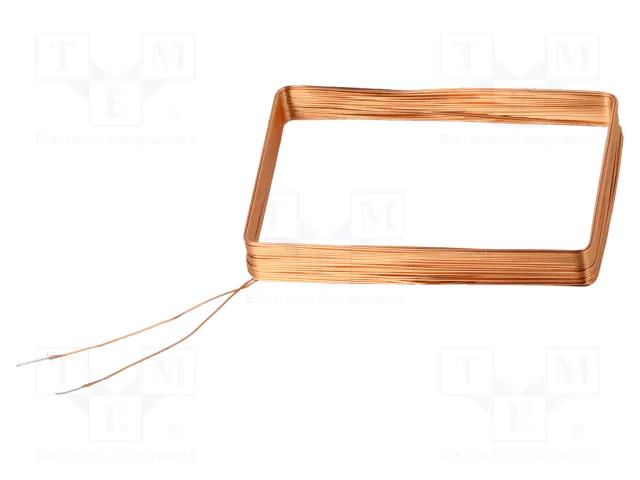Antenna; RFID; 125kHz; Body dim: 23.5x36.5x5mm; 120uH SR PASSIVES CP-120UH-22-35-5