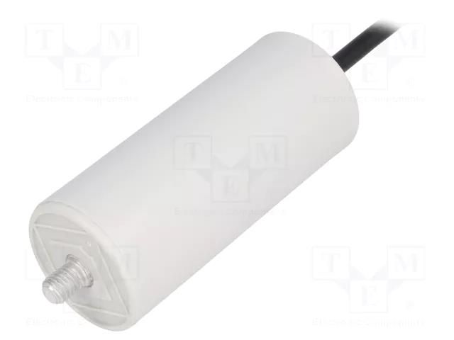 Capacitor: polypropylene; motors, run; 30uF; 425VAC; Ø40x92mm; ±5% DUCATI ENERGIA 4.16.10.70.14