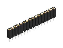 PCB RCPT, 16POS, 1ROW, 2.54MM, THT BL 5 025 16