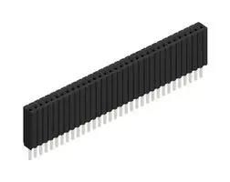 PCB RCPT, 33POS, 1ROW, 1.27MM, THT BLM KG 1 33 Z
