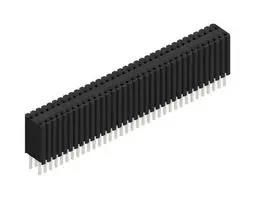 PCB RCPT, 70POS, 2ROW, 1.27MM, THT BLM KG 2 70 Z