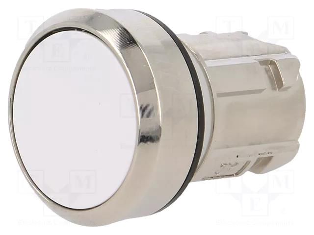 Switch: push-button; 22mm; Stabl.pos: 2; white; none; IP67; flat SIEMENS 3SU1050-0AA60-0AA0