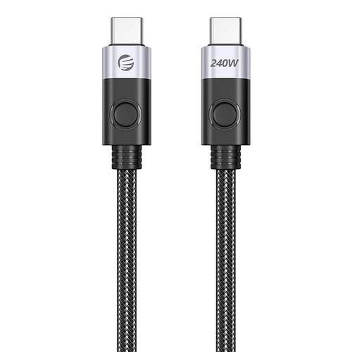 Orico 240W USB-C to USB-C charging cable, 1 m (black), Orico CC240-40-10-BK-BP