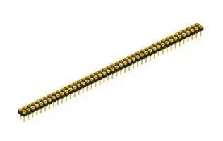 PCB RCPT, 86POS, 2ROW, 2.54MM, THT MK LP 219 86 G