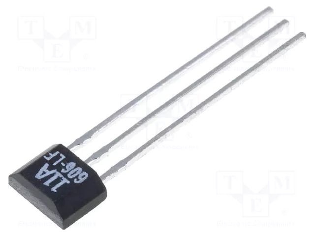 Sensor: Hall; bipolar; -6÷6mT; Usup: 3.8÷30VDC; Temp: -40÷150°C HONEYWELL SS411A