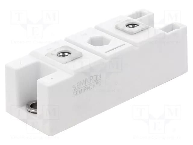 Module: diode; single diode; 800V; If: 160A; SEMIPACK2; A24; screw SEMIKRON DANFOSS SKKE162/08