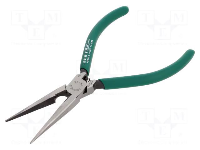 Pliers; for gripping and cutting,half-rounded nose,universal ENGINEER FUT.PR-46