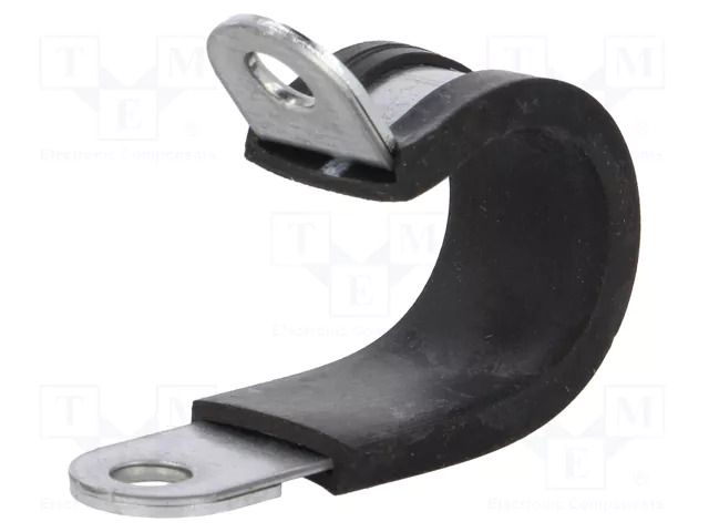 Fixing clamp; ØBundle : 20mm; W: 15mm; steel; Ømount.hole: 6.4mm LAPP RKS-1-20/15