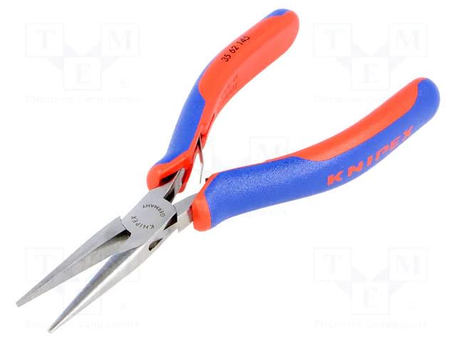 Pliers; half-rounded nose; 145mm KNIPEX KNP.3562