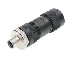 SENSOR CONN, M12, PLUG, 5POS, SCREW 1205030008