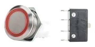 ANTI VANDAL SWITCH, SPDT-DB, 10A, 250VAC H48M-212R