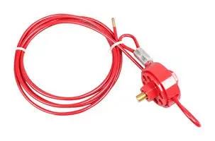 CABLE LOCKOUT, WHEEL-TYPE, 4MMX2M MP014079