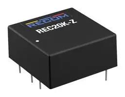 DC-DC CONVERTER, 24V, 0.833A REC20K-2424SZ
