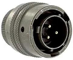 CIRCULAR CONNECTOR, PLUG, 4 POSITION, CABLE PT06E-12-4P(SR)