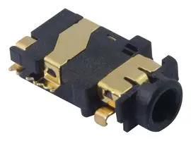 PHONE AUDIO CONN, R/A JACK, 6POS, 2.5MM MP014720