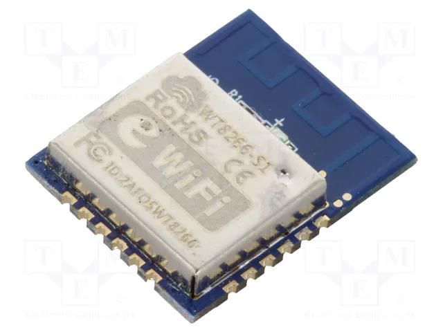 Module: WiFi; FTP,HTTP,IPv4,TCP,UDP; SMD; 18.6x15x0.8mm WIRELESS-TAG WT8266-S1