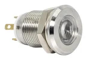 LED PANEL IND, RED/GRN/YEL, 12.5MM, 3V 624-1141-314F