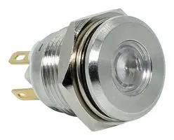 LED PANEL IND, RED/GRN/YEL, 16.2MM, 12V 625-1143-314F