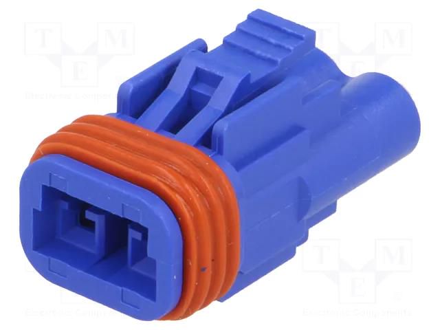 Connector: wire-wire/PCB; plug; female; 572,E-Seal; for cable EDAC 572-002-000-400