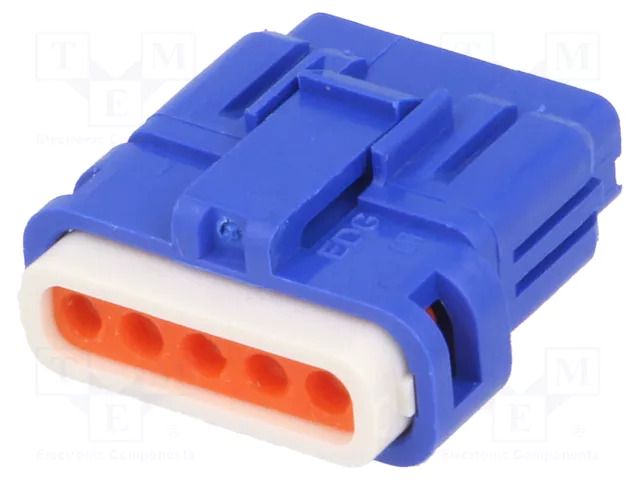 Connector: wire-wire/PCB; plug; female; E-Seal 560; PIN: 5; IP67 EDAC 560-005-000-411