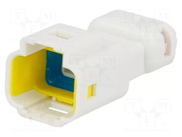 Connector: wire-wire; plug; male; E-Seal 560; IP67; for cable; PBT EDAC 560-003-000-111